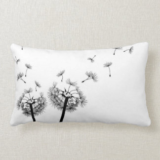 Almofada Lombar travesseiro de dandelion voador