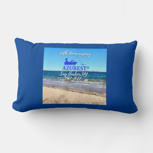 Almofada Lombar Travesseiro de Destaque de Coleção do Azurest 75 A (Frente)