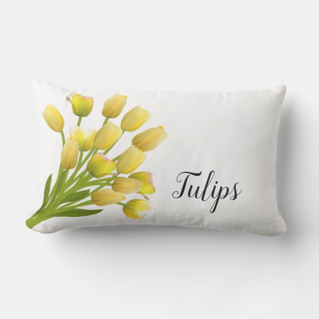 Almofada Lombar Travesseiro de Destaque do Jardim Externo (Frente)