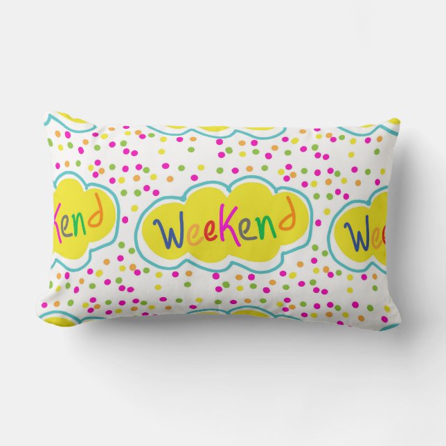 Almofada Lombar travesseiro de fim de semana (Frente)