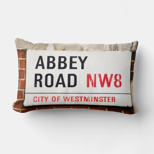 Almofada Lombar Travesseiro de Londres dos estúdios da estrada da (Frente)