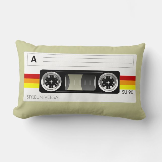 Almofada Lombar Travesseiro de Mojo do americano da etiqueta da (Frente)