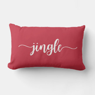 Almofada Lombar Travesseiro de natal JINGLE Lumbar