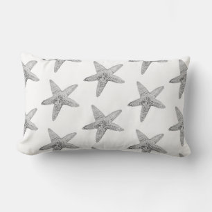 Almofada Lombar Travesseiro de Padrão de Praia de Gary Starfish