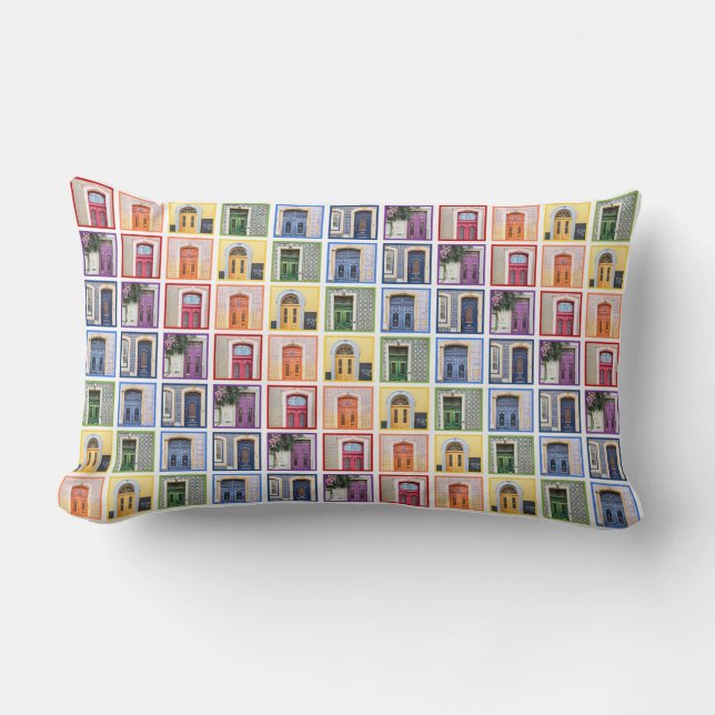 Almofada Lombar Travesseiro de Portas Portugal (Frente)