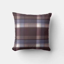 Almofada Lombar Travesseiro de Xadrez Multicolorida