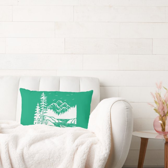 Almofada Lombar Travesseiro decorativo (Sofá)