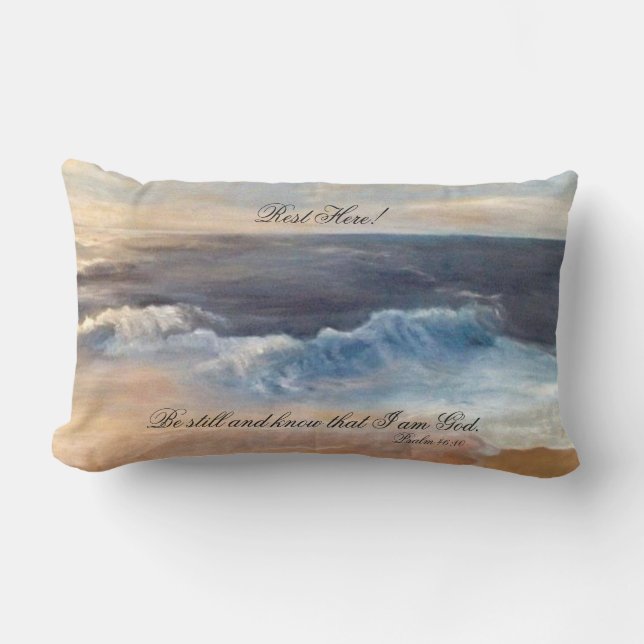 Almofada Lombar Travesseiro decorativo, 13 x 21 (Frente)