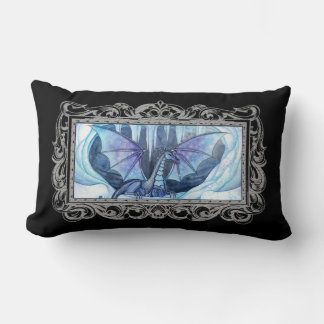 Almofada Lombar Travesseiro Decorativo Arte Fantasia Dragão de Gel