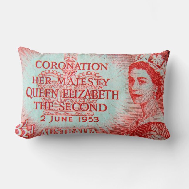Almofada Lombar Travesseiro decorativo australiano do impressão do (Frente)
