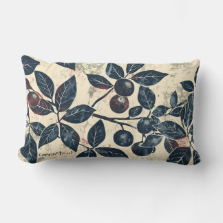 Almofada Lombar Travesseiro decorativo Blueberry Bush