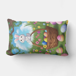 Almofada Lombar Travesseiro decorativo Bunny do Salto Hippity