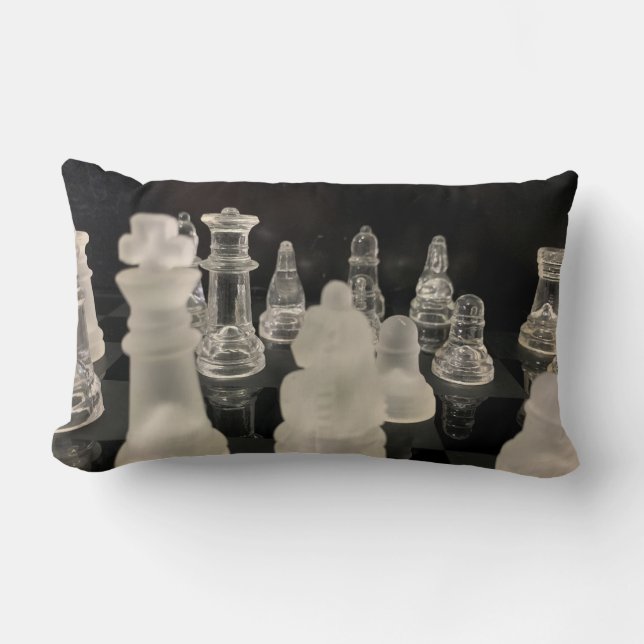 Almofada Lombar Travesseiro decorativo Chess. (Frente)