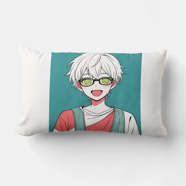 Almofada Lombar Travesseiro decorativo com anime (Frente)
