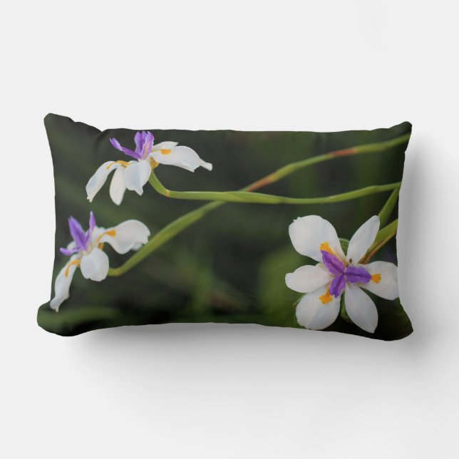 Almofada Lombar Travesseiro decorativo/Cushion Wild Iris (Frente)