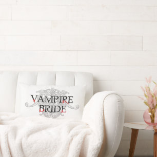 Almofada Lombar Travesseiro decorativo da noiva do vampiro