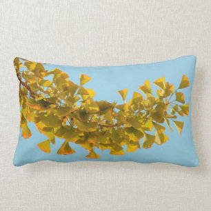 Almofada Lombar Travesseiro decorativo das folhas de outono da