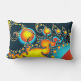 Almofada Lombar Travesseiro decorativo de Burst de Fogo