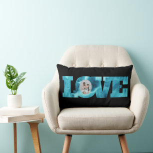 Almofada Lombar Travesseiro decorativo de Fotografias de Amor