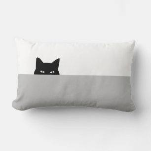 Almofada Lombar Travesseiro decorativo de Gato Sneaky