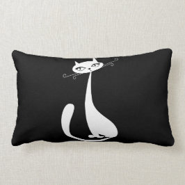 Almofada Lombar Travesseiro decorativo de Gato Sonolento