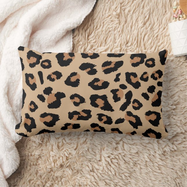 Almofada Lombar Travesseiro decorativo de Impressão Leopardo (Cobertor)