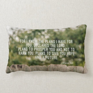 Almofada Lombar Travesseiro decorativo de Jeremiah 29