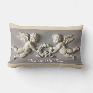 Almofada Lombar Travesseiro decorativo de madeira de jardim