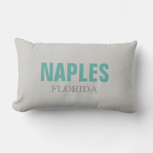 Almofada Lombar Travesseiro decorativo de Nápoles na Florida