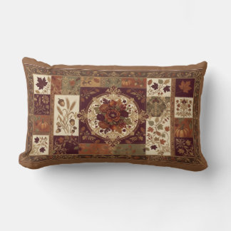 Almofada Lombar Travesseiro Decorativo de Patchwork de Colcha de O
