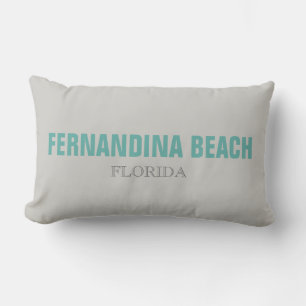 Almofada Lombar Travesseiro decorativo de praia Fernandina Beach