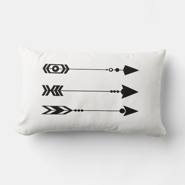 Almofada Lombar Travesseiro decorativo de Seta (Frente)
