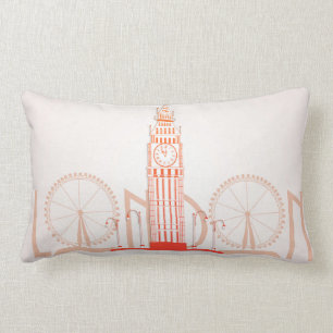 Almofada Lombar Travesseiro decorativo decorativo de Big Ben