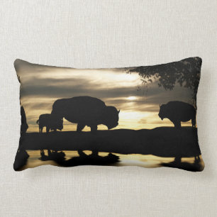 Almofada Lombar Travesseiro decorativo do Decado de Buffalo Sudoes
