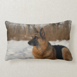 Almofada Lombar Travesseiro decorativo do german shepherd