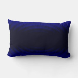 Almofada Lombar Travesseiro decorativo espiral azul escuro