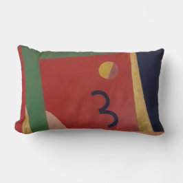 Almofada Lombar Travesseiro decorativo francês suprematista vibran