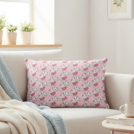 Almofada Lombar Travesseiro decorativo gatinho