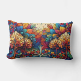 Almofada Lombar travesseiro decorativo Harmonia "Juntos São Um"