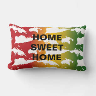 Almofada Lombar Travesseiro decorativo Home doce Home de Virgin