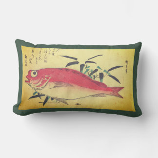 Almofada Lombar Travesseiro decorativo JAPONÊS IMPRESSÃO COM MONOG