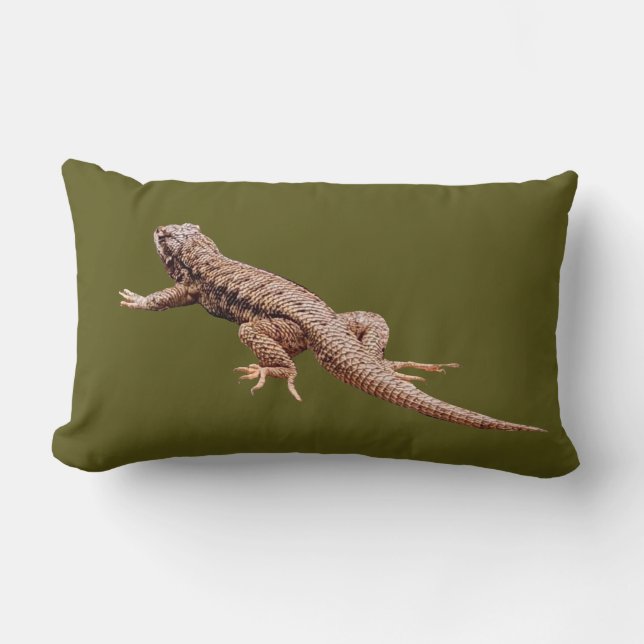 Almofada Lombar Travesseiro decorativo Lizard (Frente)