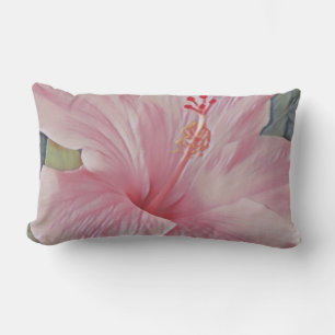 Almofada Lombar Travesseiro decorativo lombar do Hibiscus do Havaí