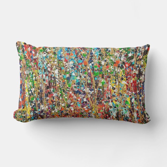 Almofada Lombar Travesseiro decorativo lombar do lado de fora (Frente)