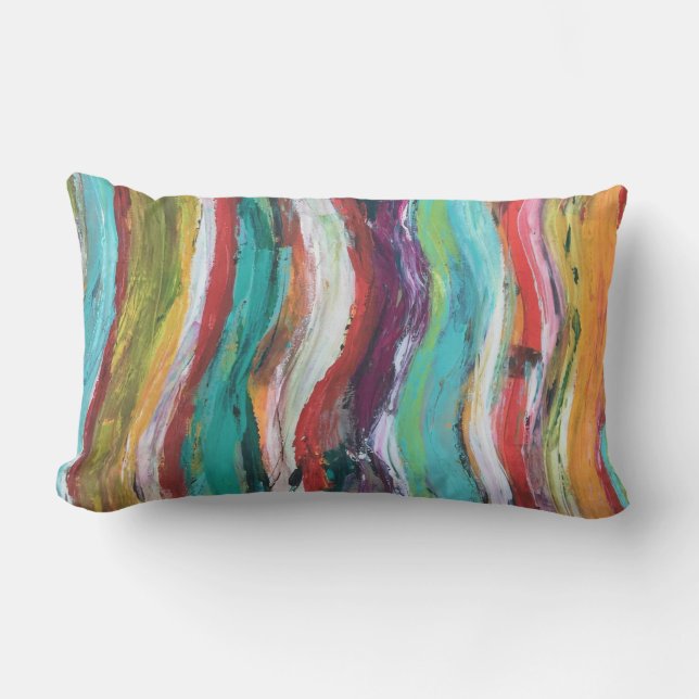 Almofada Lombar Travesseiro decorativo lombar externo de comprimen (Frente)