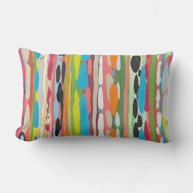 Almofada Lombar Travesseiro decorativo lombar externo em cascata 4 (Frente)