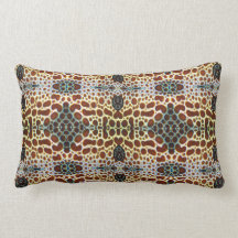 travesseiro decorativo lombar "Harlequin Sweetlips