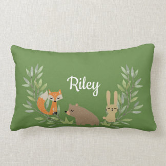Almofada Lombar Travesseiro decorativo Personalizado De Floresta P