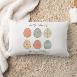 Almofada Lombar Travesseiro decorativo personalizado de Páscoa - P
