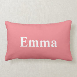 Almofada Lombar Travesseiro decorativo Personalizado - Emma